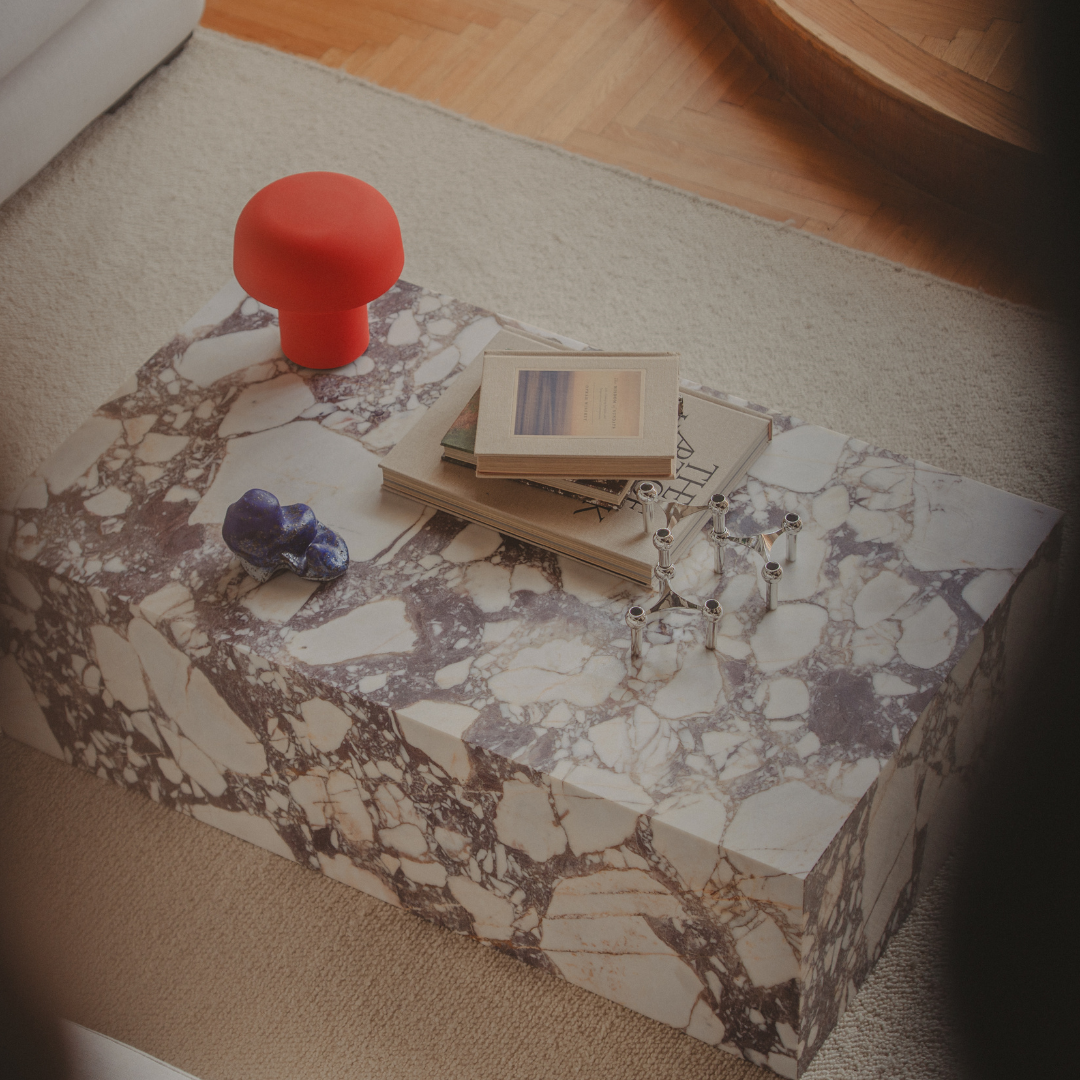CALACATTA VIOLA MARBLE COFFEE TABLE