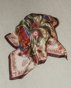 NÁLAM × KAMAY KO 'HERITAGE CEILING' SILK SCARF