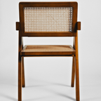 PIERRE WALNUT RATTAN CHAIR