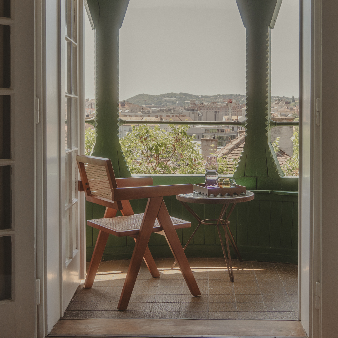 PIERRE WALNUT RATTAN CHAIR