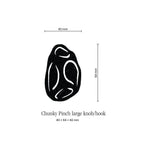 PINCH LARGE KNOB/HOOK