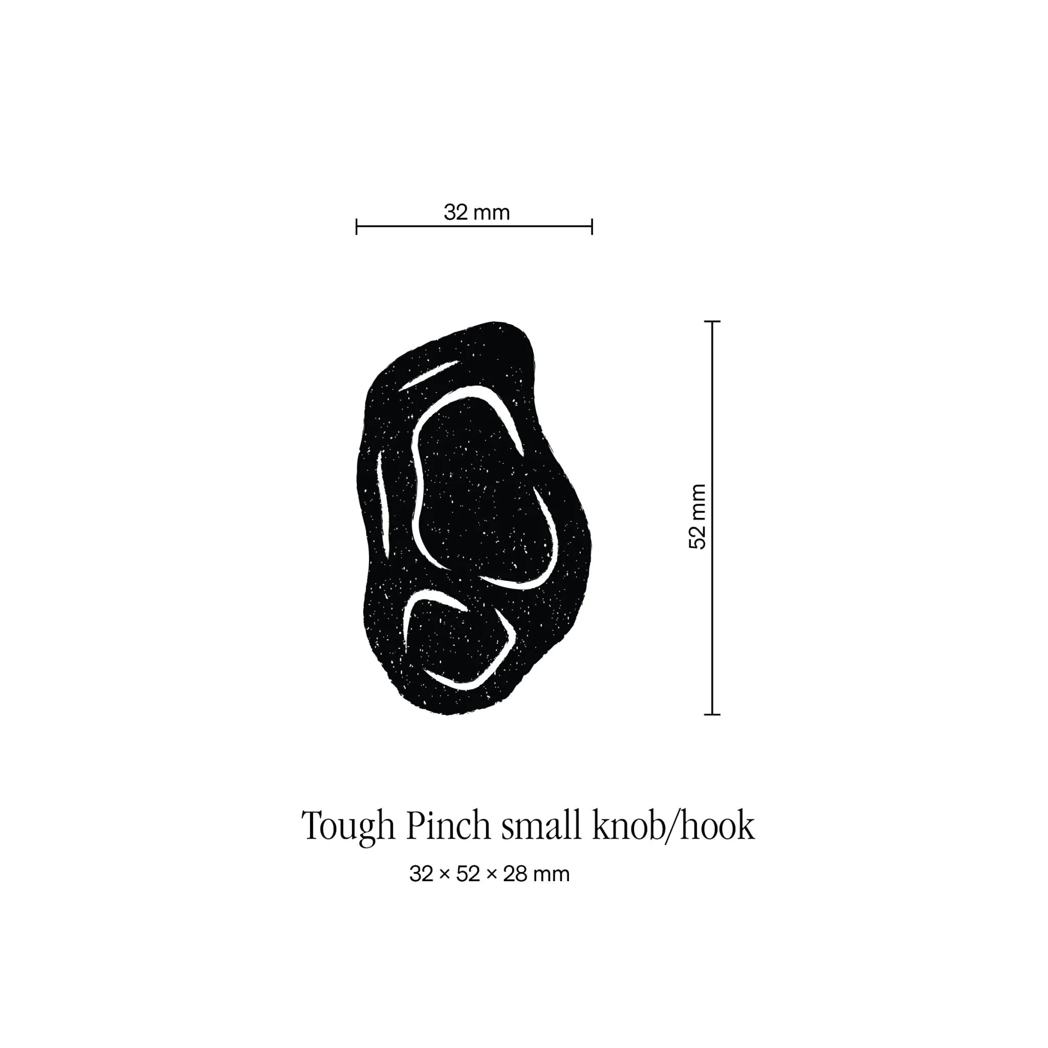 PINCH SMALL KNOB/HOOK
